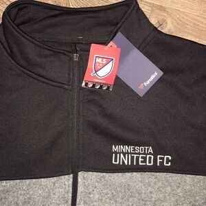 New MLS Minnesota United FC Gray Snowboard Denali Gray Fleece soccer team jacket